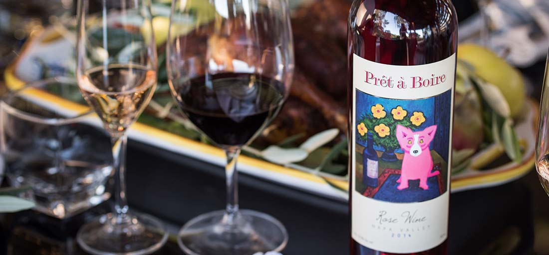 Pret a Boire 2014 Napa Valley Rose wine