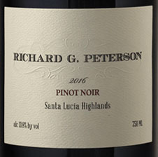 Richard G. Peterson Pinot Noir 2016